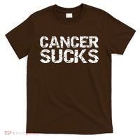 Cancer Sucks Gift Hooded Cancer T-Shirt thumb 0