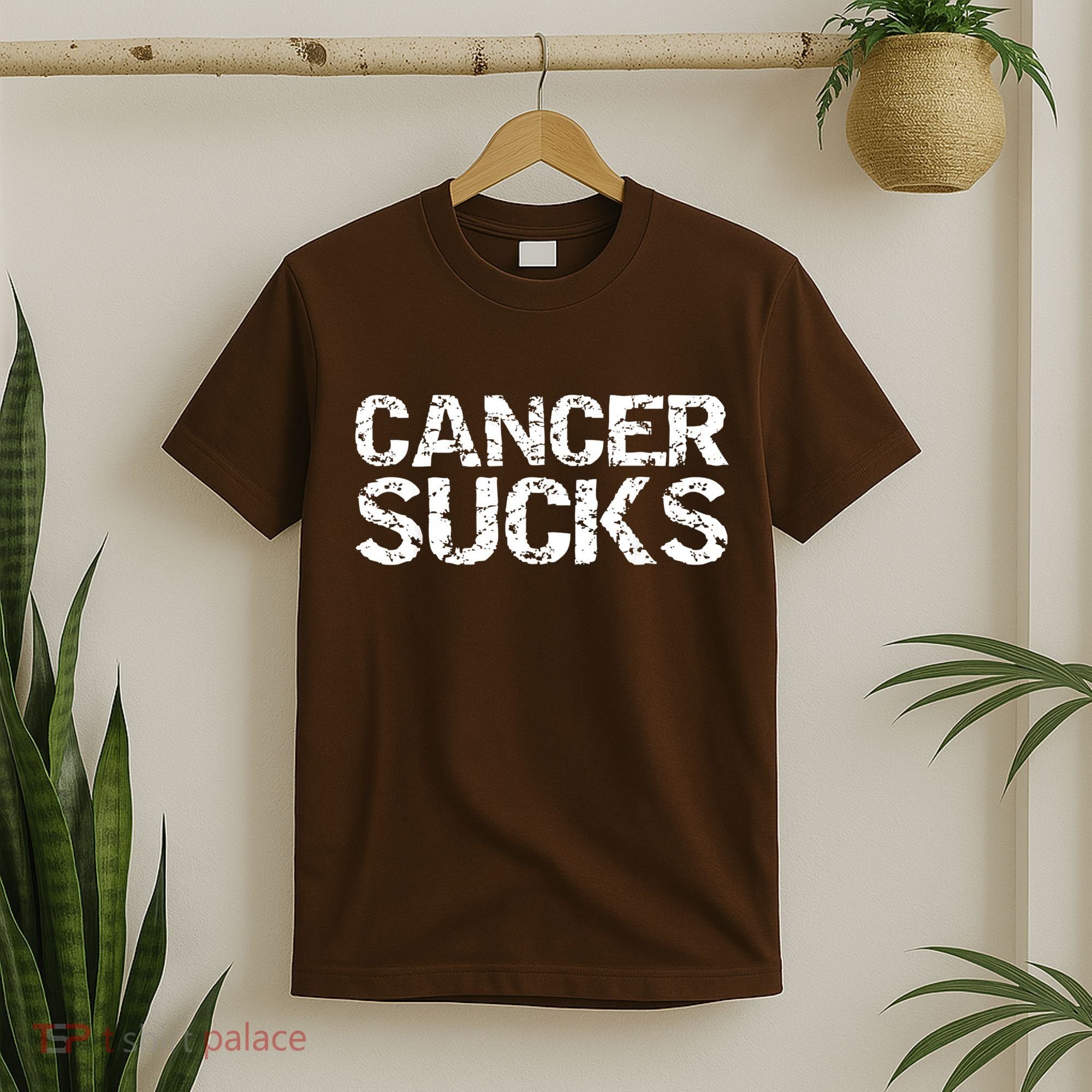 Cancer Sucks Gift Hooded Cancer T-Shirt