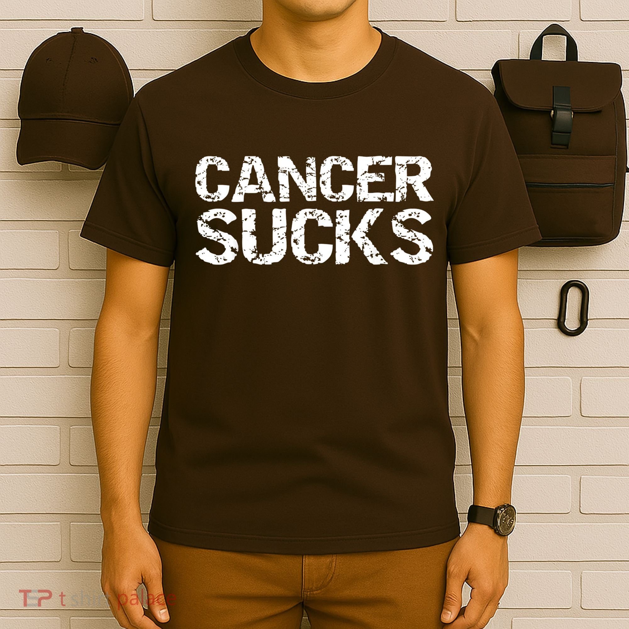 Cancer Sucks Gift Hooded Cancer T-Shirt