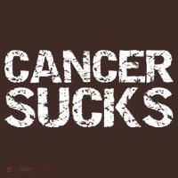 Cancer Sucks Gift Hooded Cancer T-Shirt thumb 7