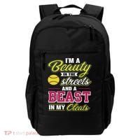Cute Softball Gift For Softball Players Backpack thumb 0