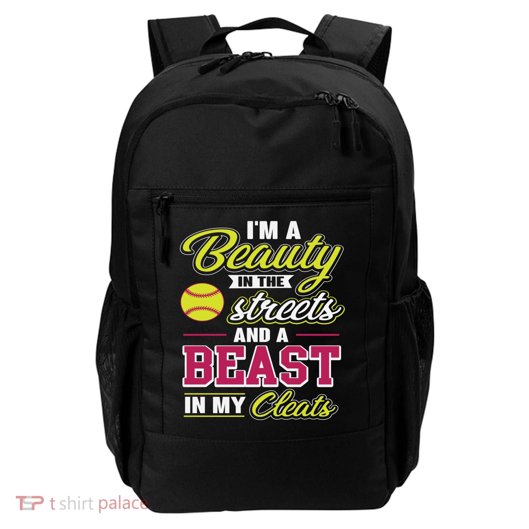 Cute Softball Gift For Softball Players Backpack