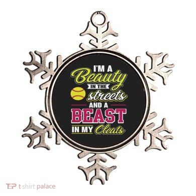 Cute Softball Gift For Softball Players Ornament