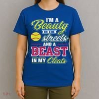 Cute Softball Gift For Softball Players T-Shirt thumb 4
