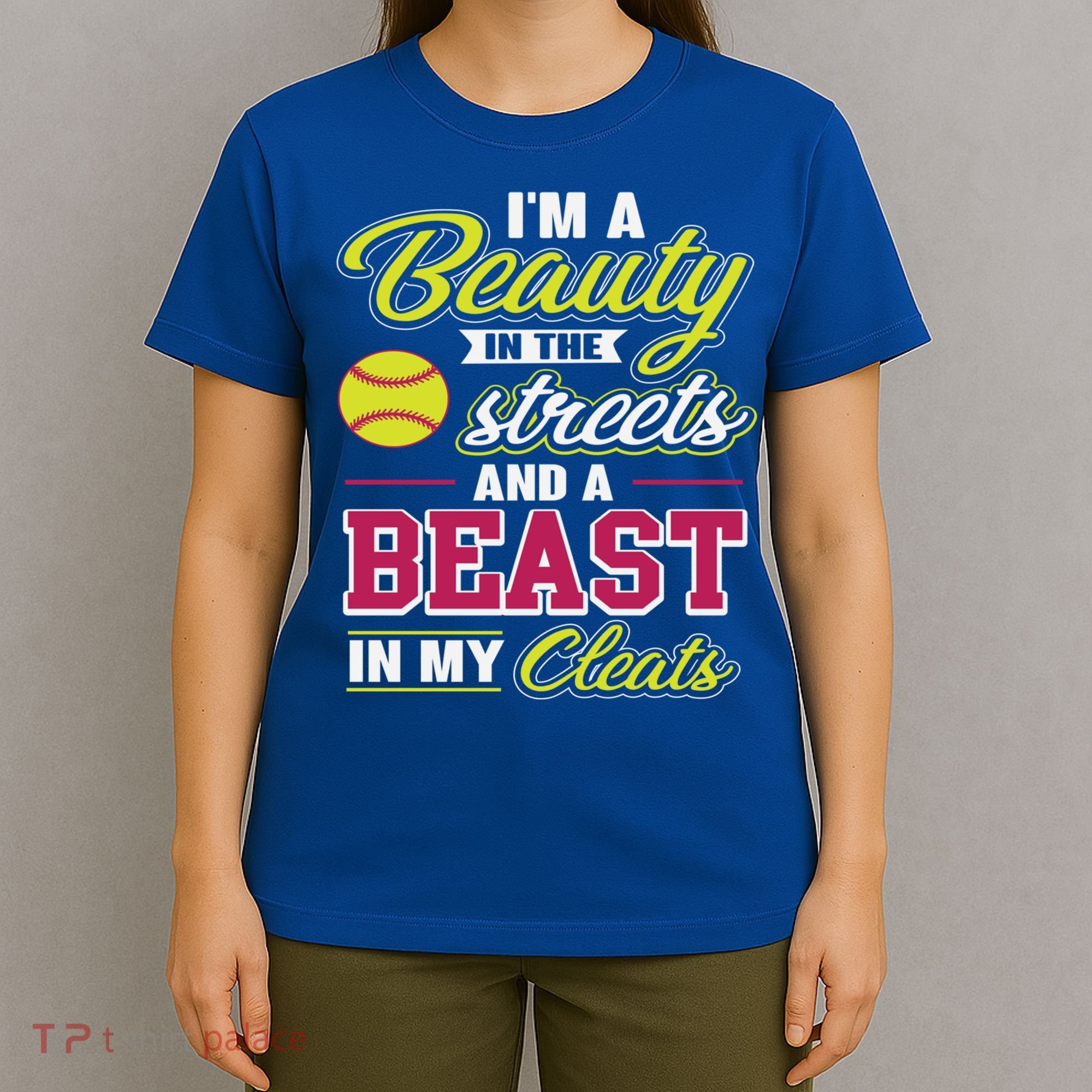 Cute Softball Gift For Softball Players T-Shirt