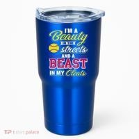Cute Softball Gift For Softball Players Tumbler thumb 0