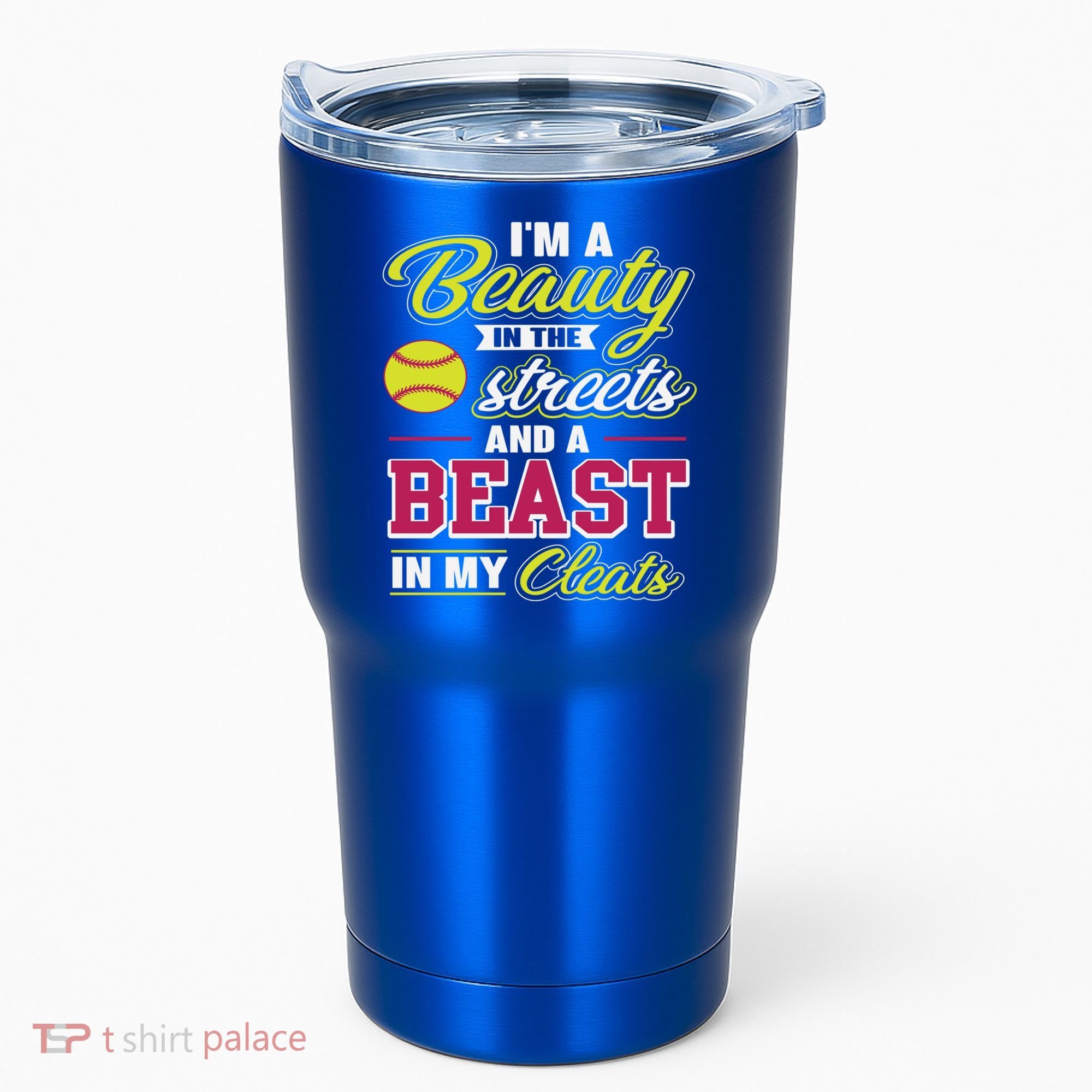 Cute Softball Gift For Softball Players Tumbler