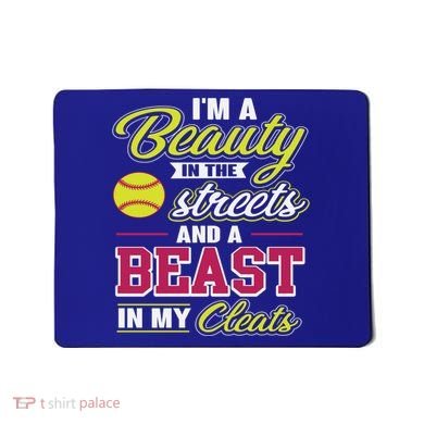 Cute Softball Gift For Softball Players Mousepad