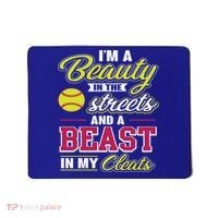 Cute Softball Gift For Softball Players Mousepad thumb 0