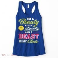 Cute Softball Gift For Softball Players Women's Tank Top thumb 0