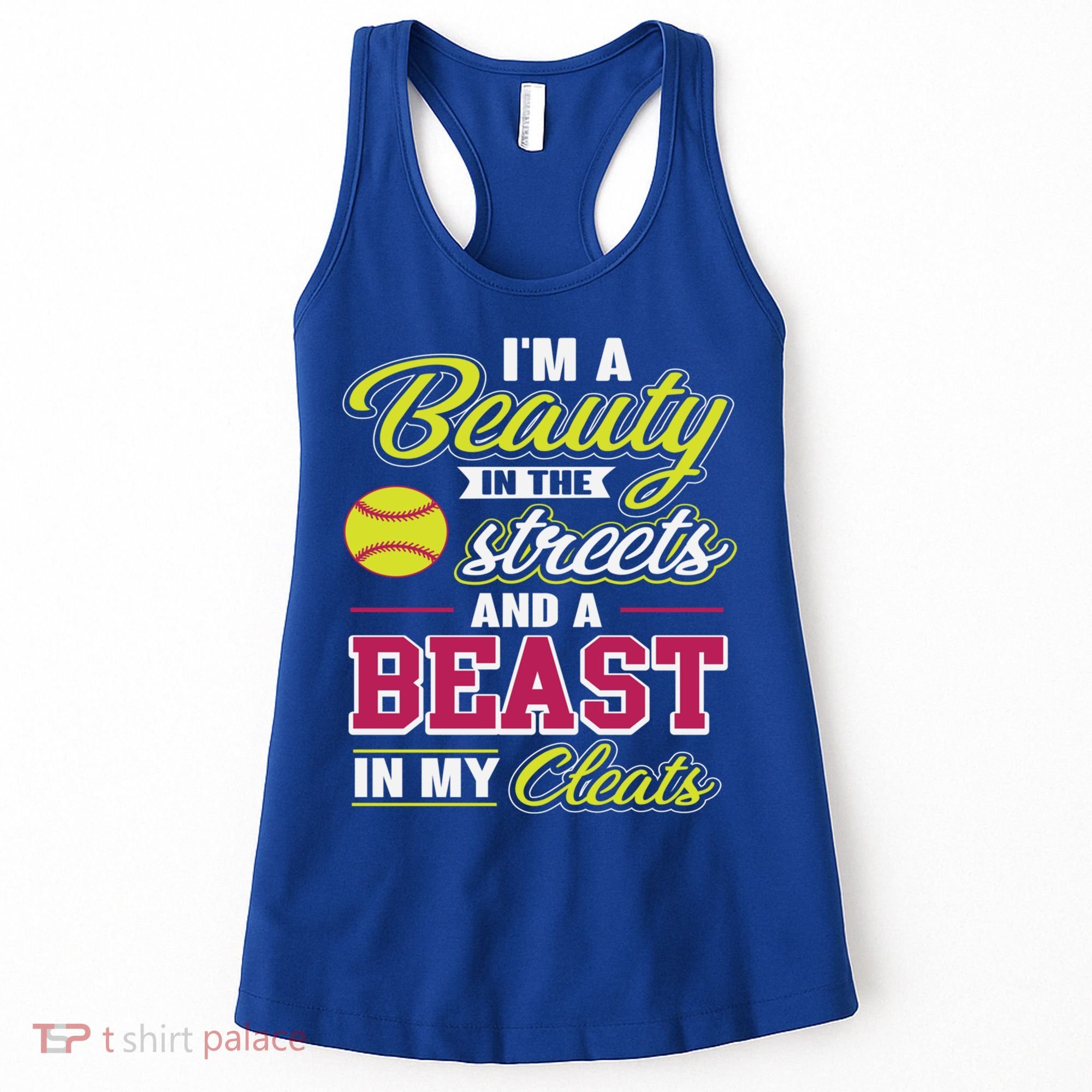 Cute Softball Gift For Softball Players Women's Tank Top