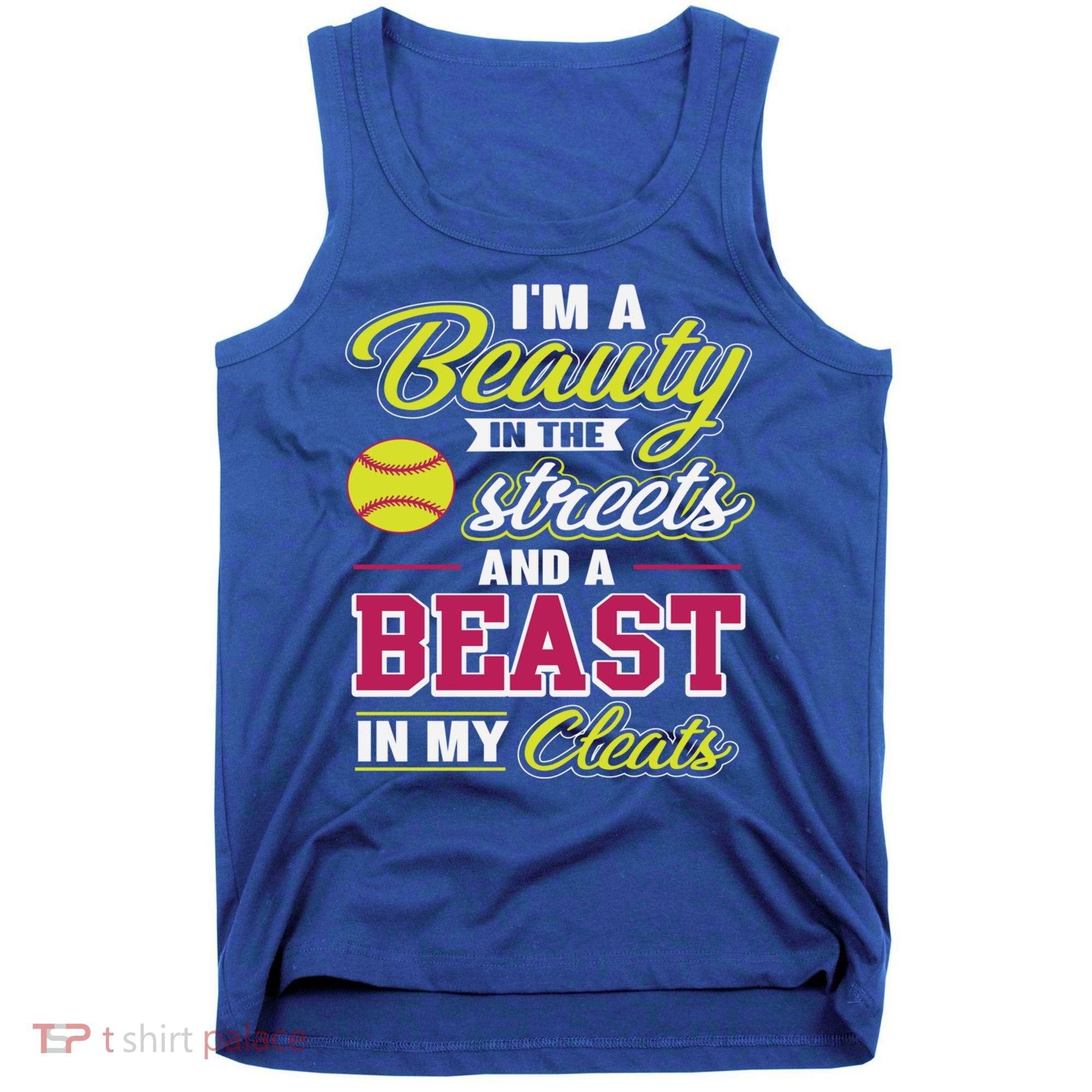 Cute Softball Gift For Softball Players Tank Top