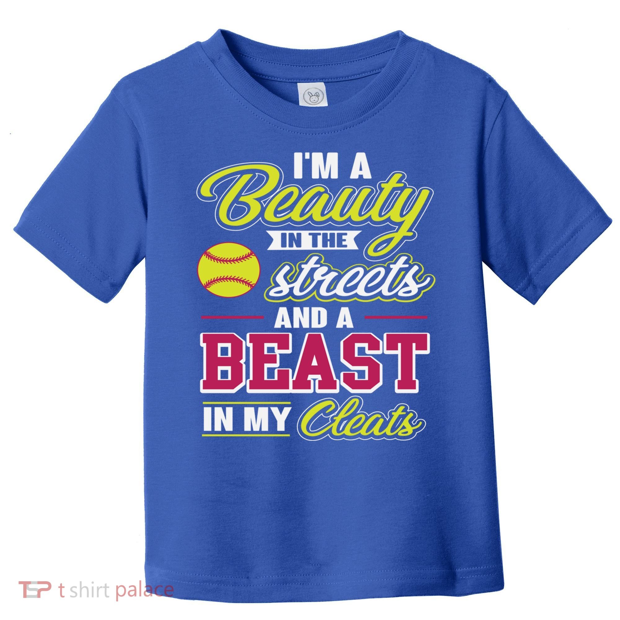 Cute Softball Gift For Softball Players Toddler T-Shirt