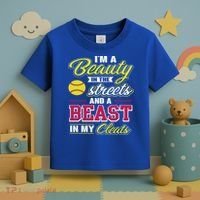 Cute Softball Gift For Softball Players Toddler T-Shirt thumb 3