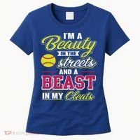 Cute Softball Gift For Softball Players Women's T-Shirt thumb 0