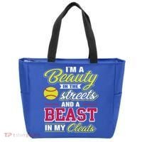 Cute Softball Gift For Softball Players Tote Bag thumb 0
