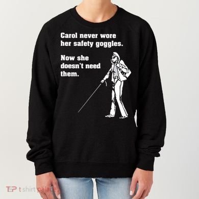 Carol Safety Goggles Funny Science Chemistry Women's Sweatshirt