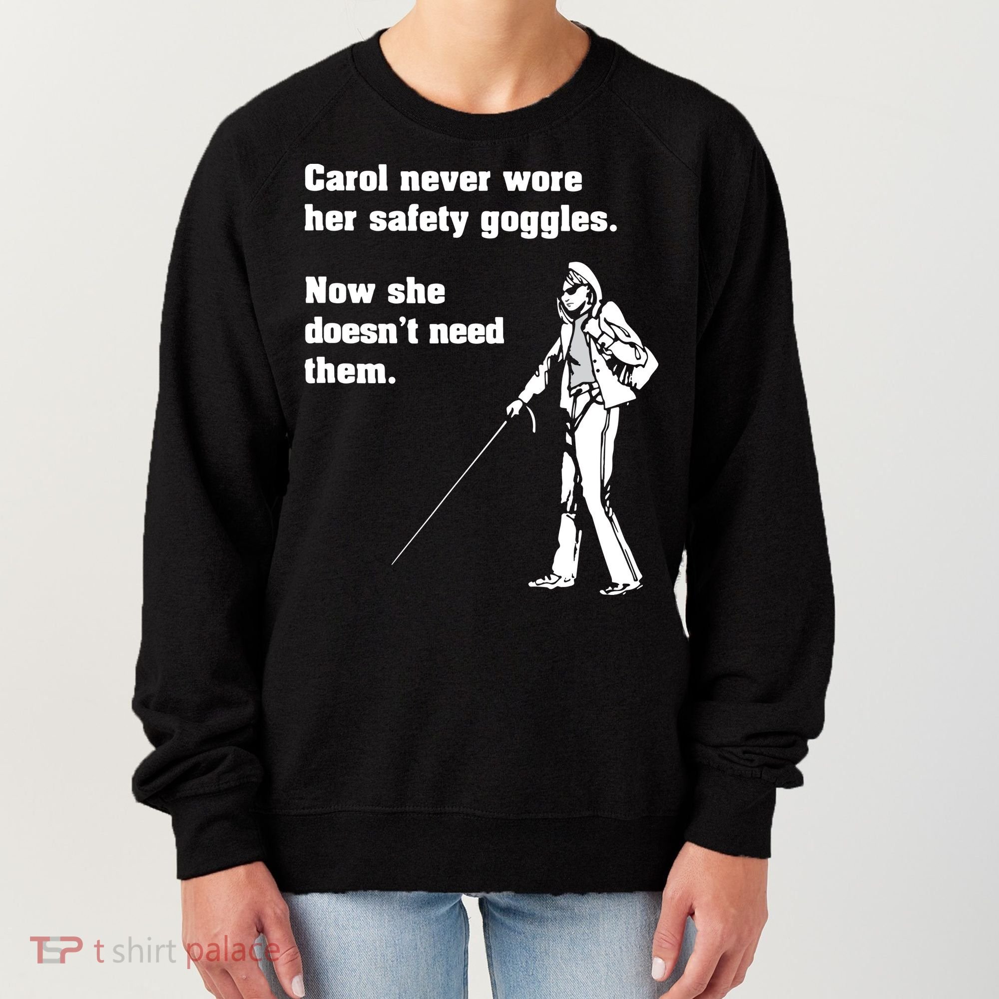 Carol Safety Goggles Funny Science Chemistry Women's Sweatshirt