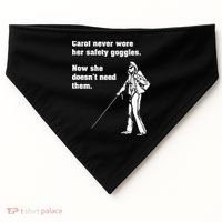 Carol Safety Goggles Funny Science Chemistry USA-Made Doggie Bandana thumb 0