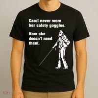 Carol Safety Goggles Funny Science Chemistry T-Shirt thumb 3