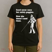 Carol Safety Goggles Funny Science Chemistry T-Shirt thumb 4