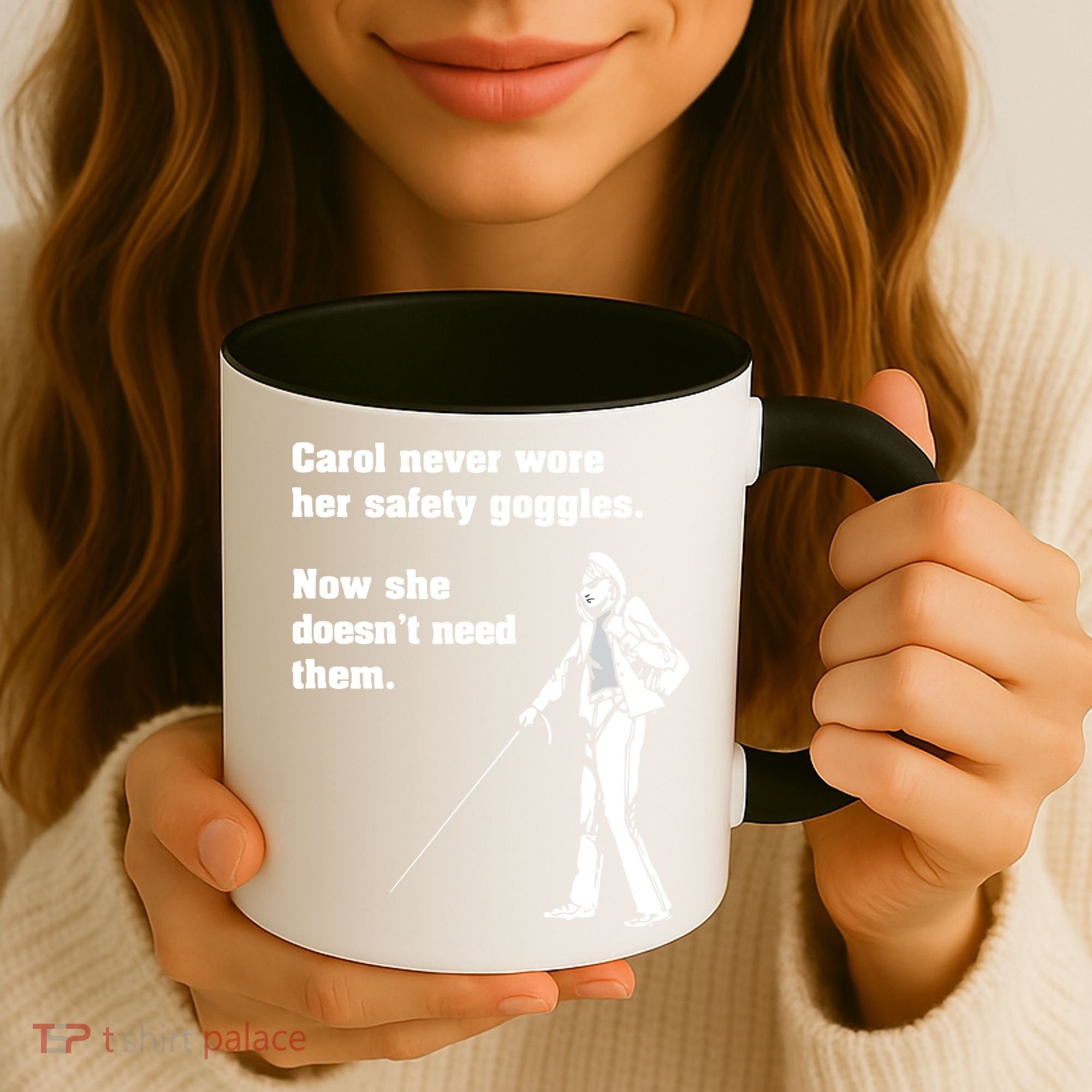 Carol Safety Goggles Funny Science Chemistry Coffee Mug