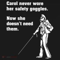 Carol Safety Goggles Funny Science Chemistry Coaster thumb 2