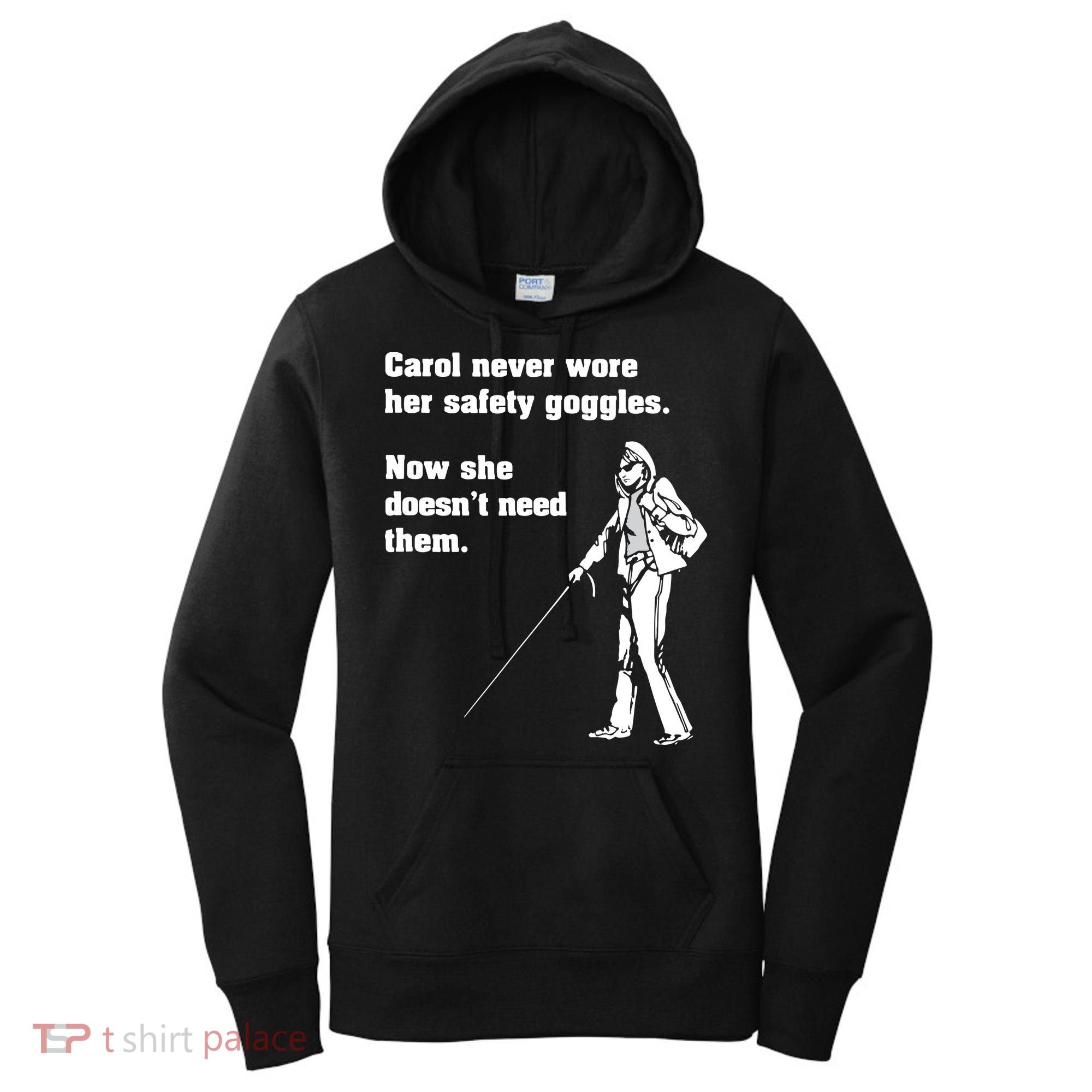 Carol Safety Goggles Funny Science Chemistry Women's Hoodie