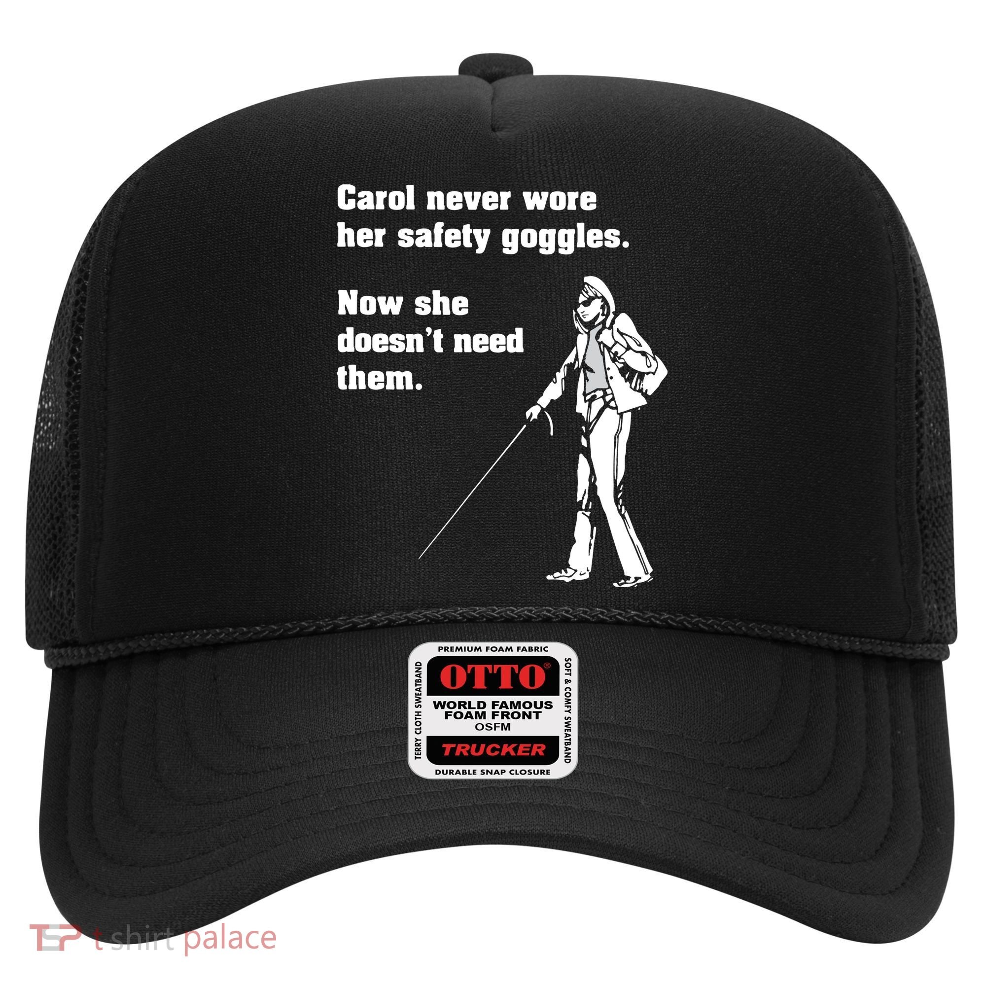 Carol Safety Goggles Funny Science Chemistry Hat