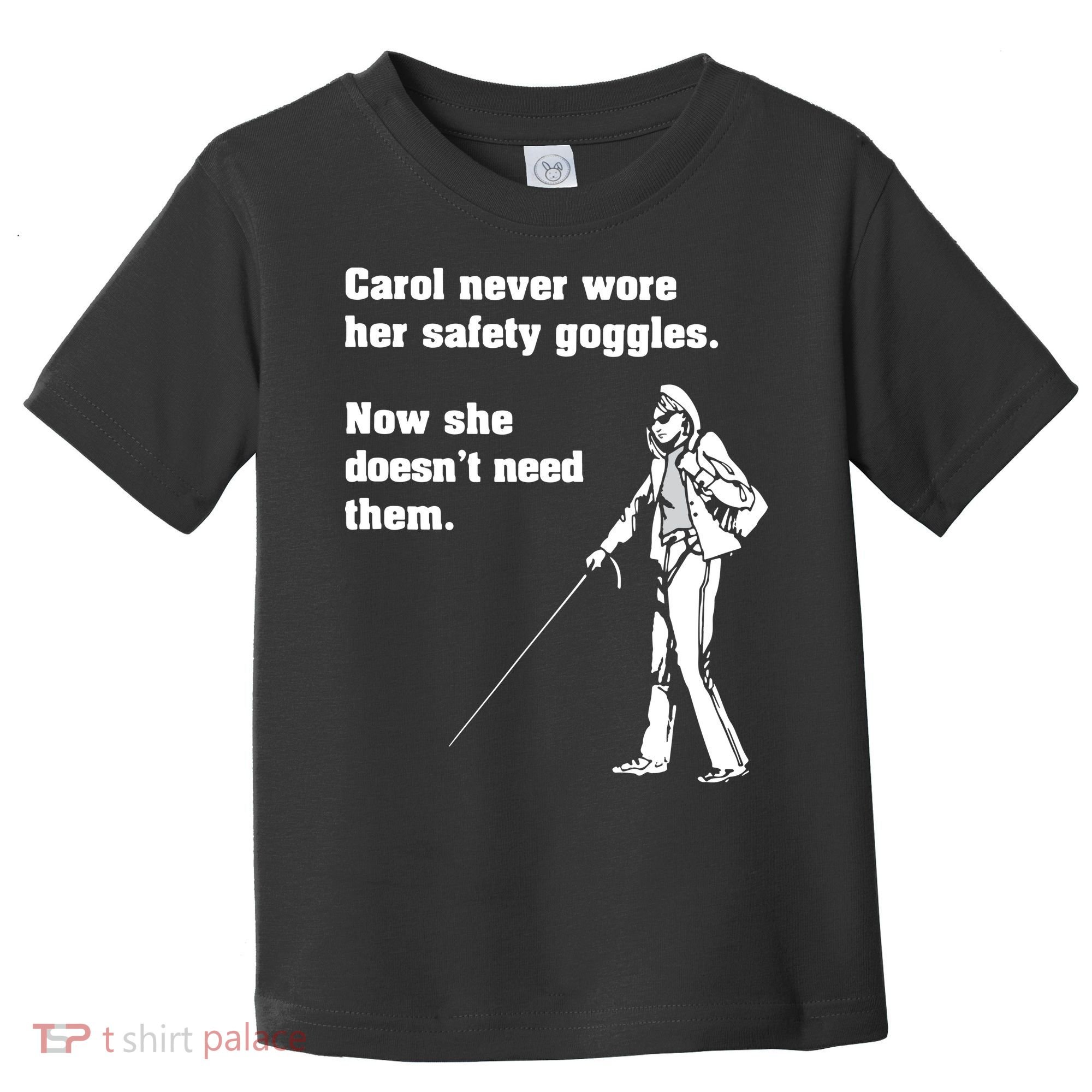Carol Safety Goggles Funny Science Chemistry Toddler T-Shirt