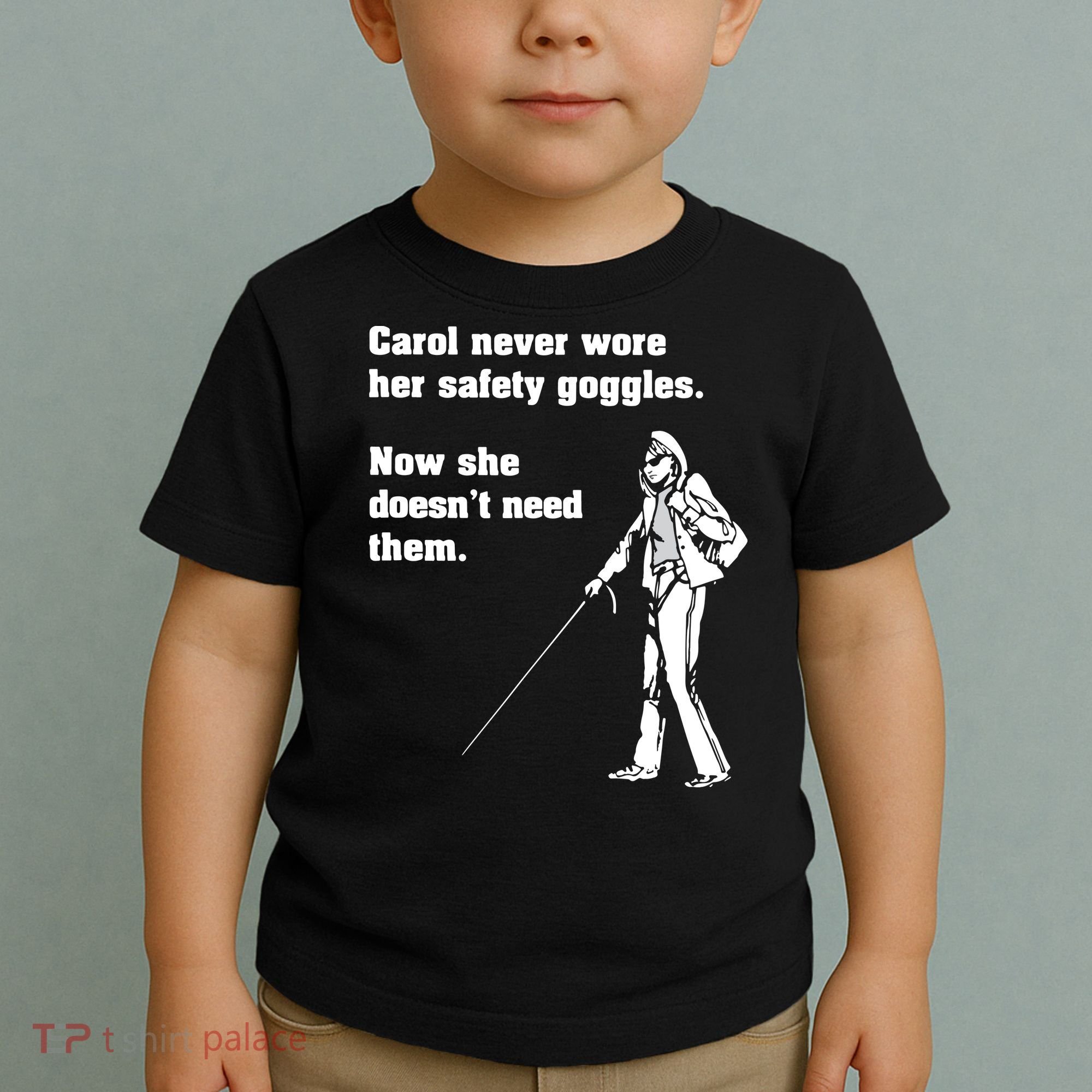 Carol Safety Goggles Funny Science Chemistry Toddler T-Shirt