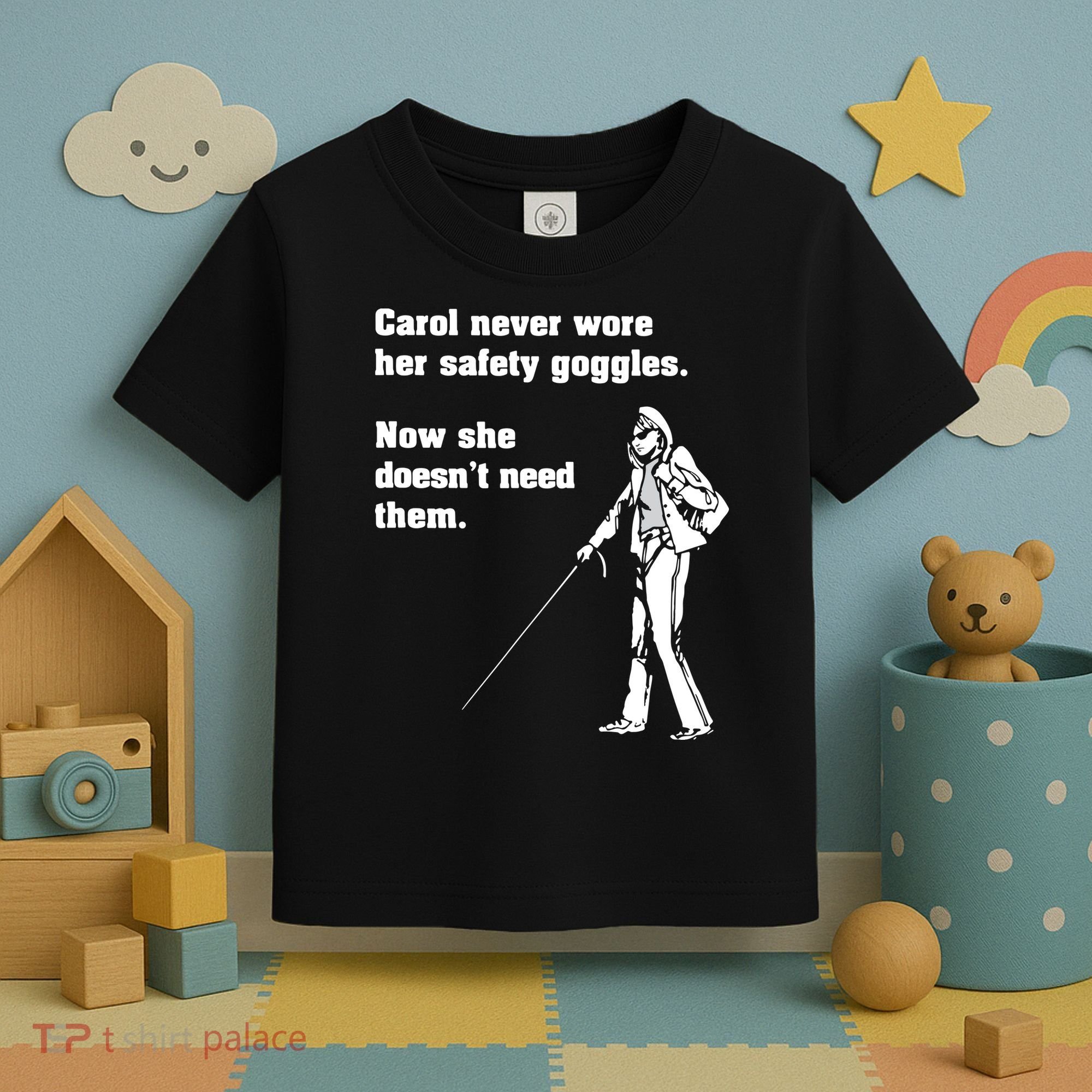Carol Safety Goggles Funny Science Chemistry Toddler T-Shirt