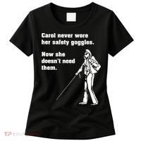 Carol Safety Goggles Funny Science Chemistry Women's T-Shirt thumb 0