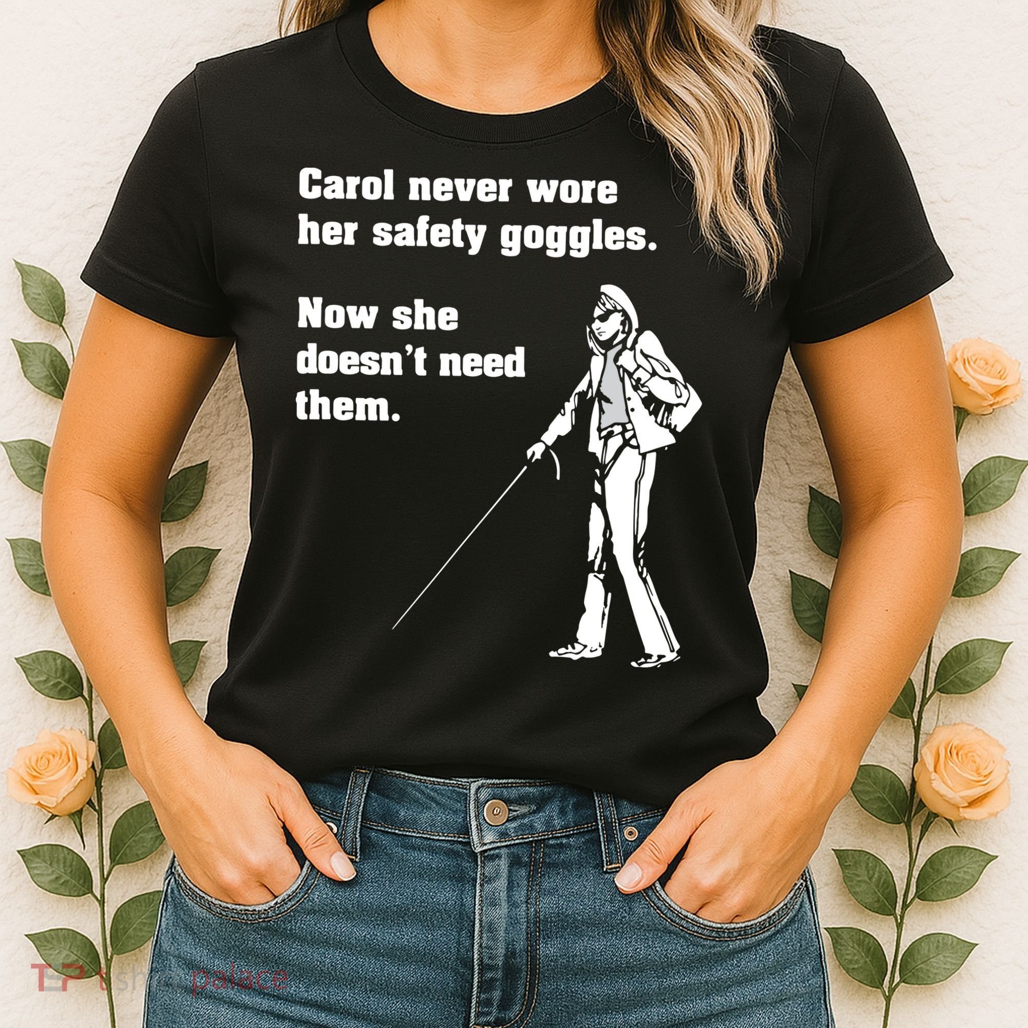 Carol Safety Goggles Funny Science Chemistry Women's T-Shirt