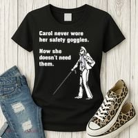 Carol Safety Goggles Funny Science Chemistry Women's T-Shirt thumb 3