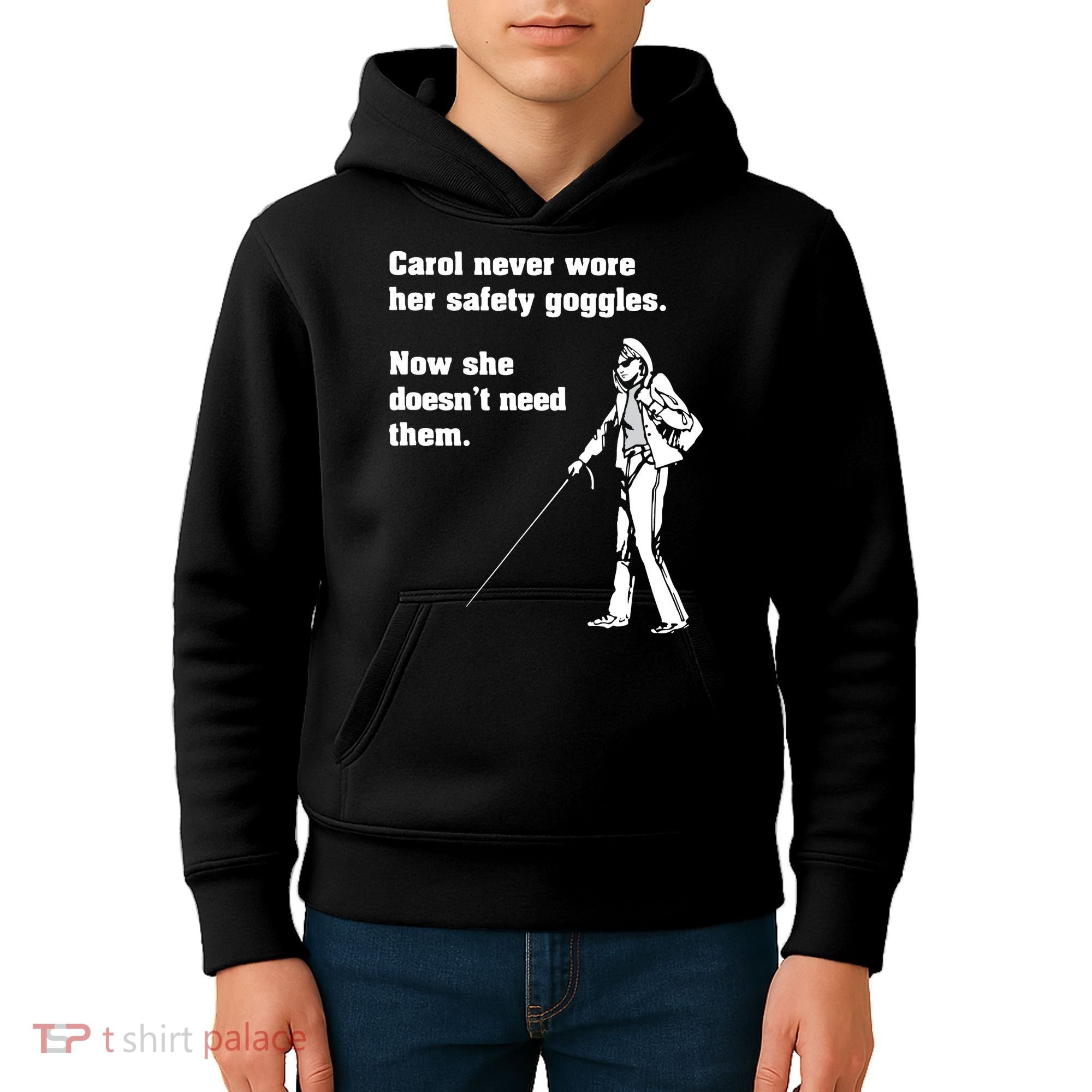 Carol Safety Goggles Funny Science Chemistry Kids Hoodie