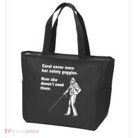 Carol Safety Goggles Funny Science Chemistry Tote Bag thumb 3
