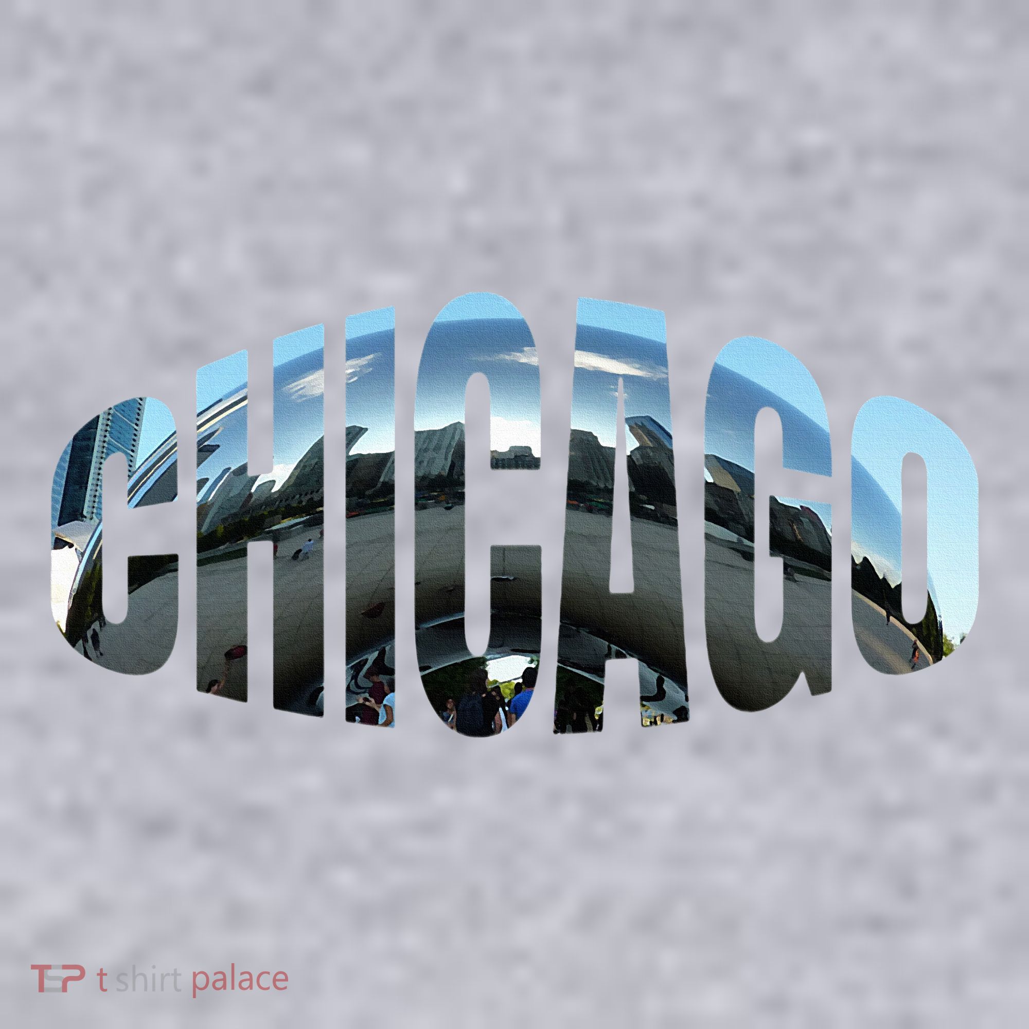 Chicago Skyline Giant Bean City Illinois State Gift Women's Sweatshirt