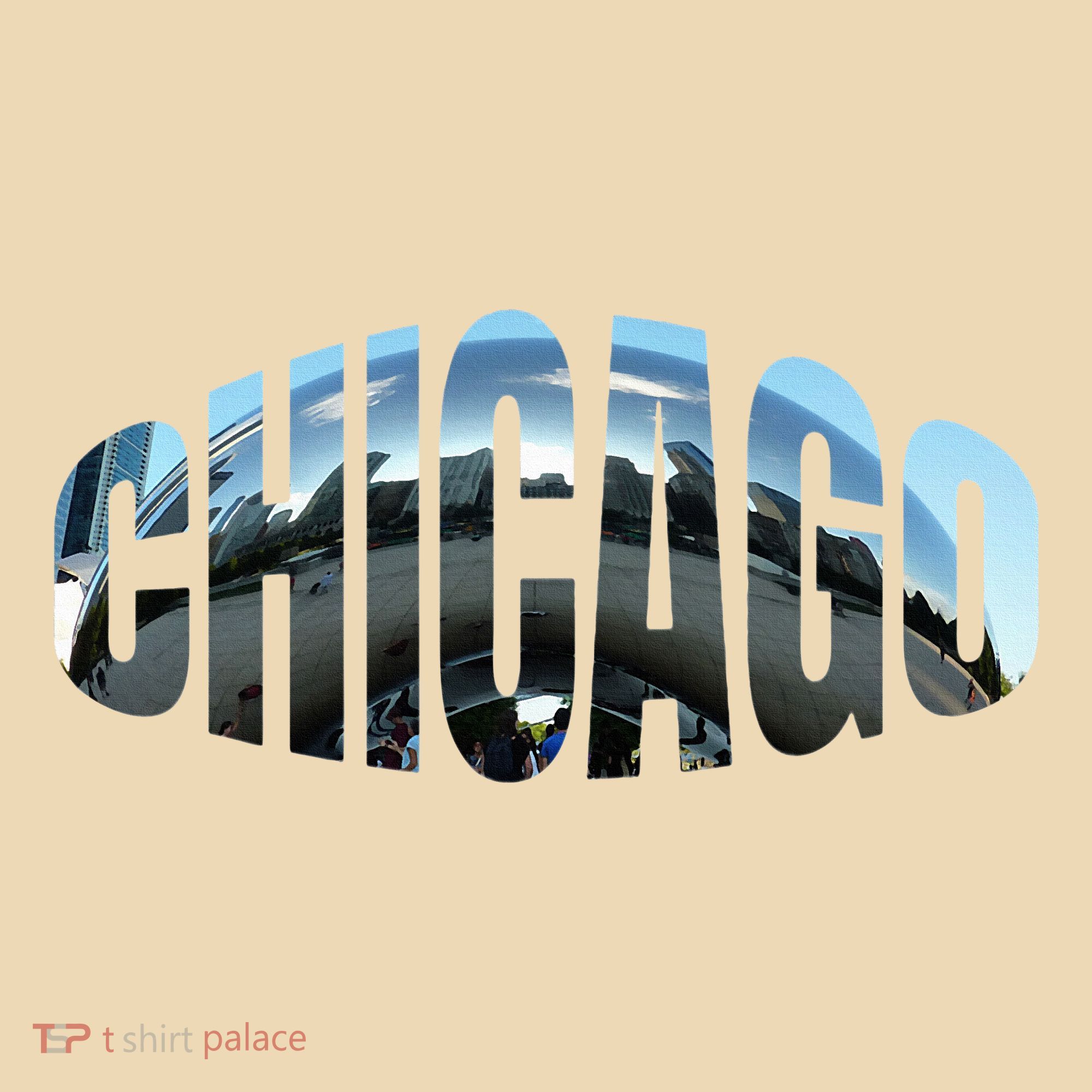 Chicago Skyline Giant Bean City Illinois State Gift Tote Bag
