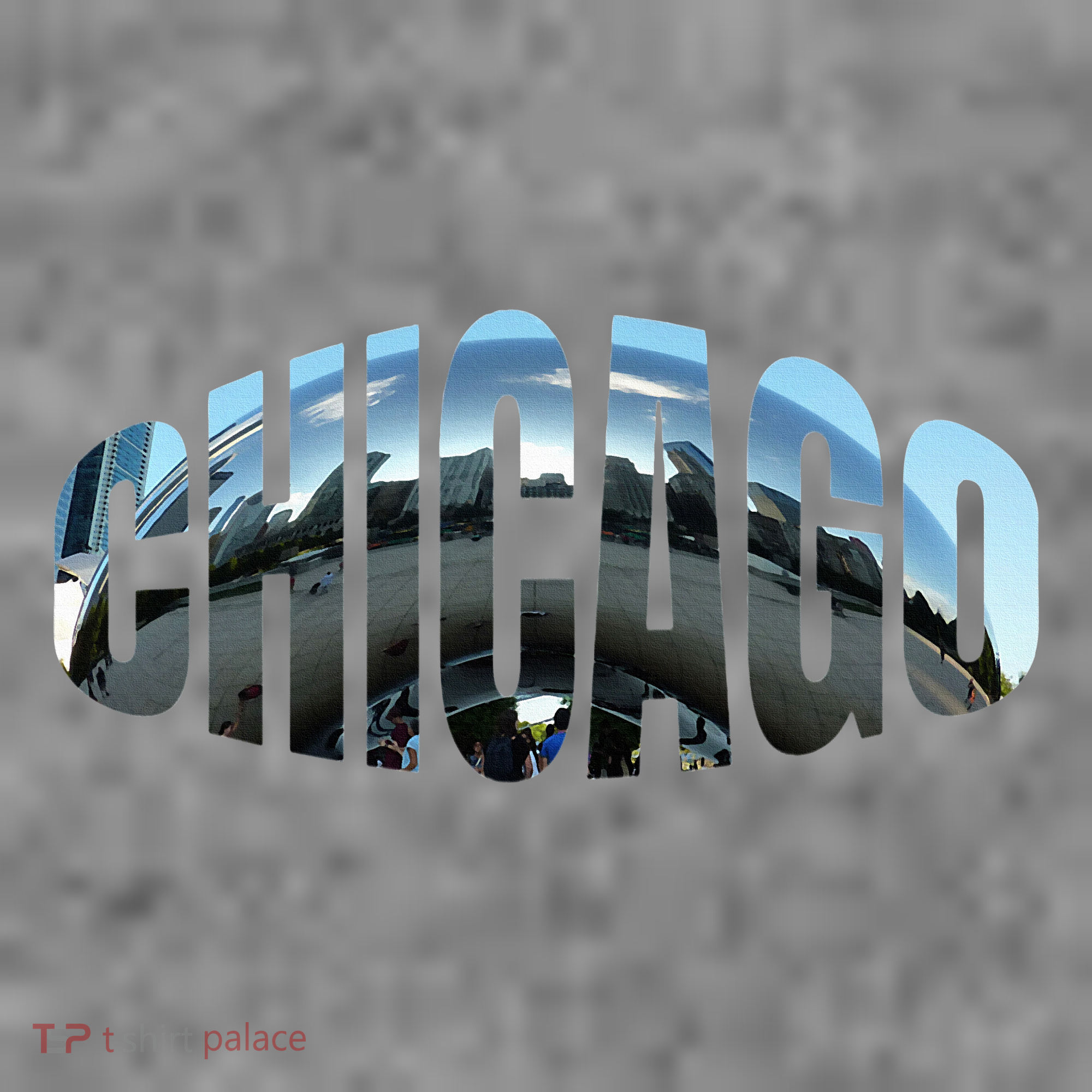 Chicago Skyline Giant Bean City Illinois State Gift Toddler Hoodie
