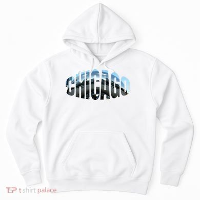 Chicago Skyline Giant Bean City Illinois State Gift Hoodie