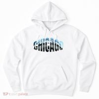 Chicago Skyline Giant Bean City Illinois State Gift Hoodie thumb 0