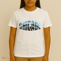 Chicago Skyline Giant Bean City Illinois State Gift T-Shirt thumb 4