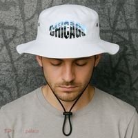 Chicago Skyline Giant Bean City Illinois State Gift Bucket Hat thumb 2