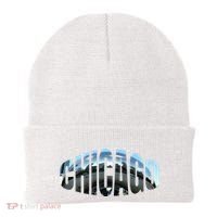 Chicago Skyline Giant Bean City Illinois State Gift Beanie thumb 0