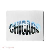 Chicago Skyline Giant Bean City Illinois State Gift Mousepad thumb 0