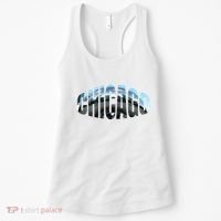 Chicago Skyline Giant Bean City Illinois State Gift Women's Tank Top thumb 0