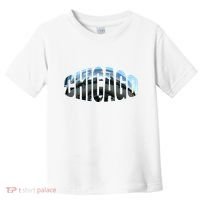 Chicago Skyline Giant Bean City Illinois State Gift Toddler T-Shirt thumb 0