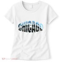 Chicago Skyline Giant Bean City Illinois State Gift Women's T-Shirt thumb 0