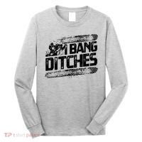 Cool Snowmobile Gift I Bang Ditches Snowmobiling Long Sleeve Shirt thumb 0